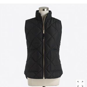 Jcrew quilted puffer vest